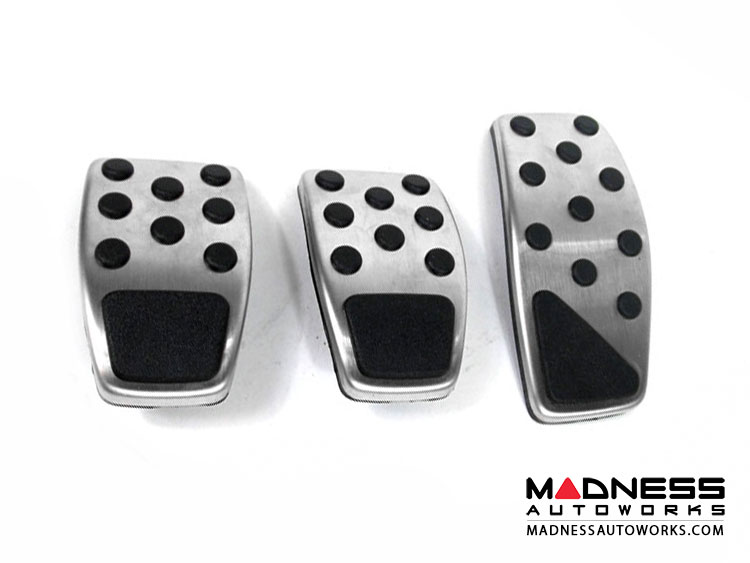 Jeep Renegade Pedal Set - Chrome - Manual Transmission